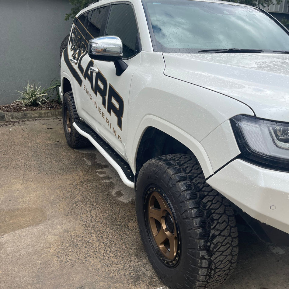 300 Series Toyota Landcruiser REVOLUTION Rock Sliders