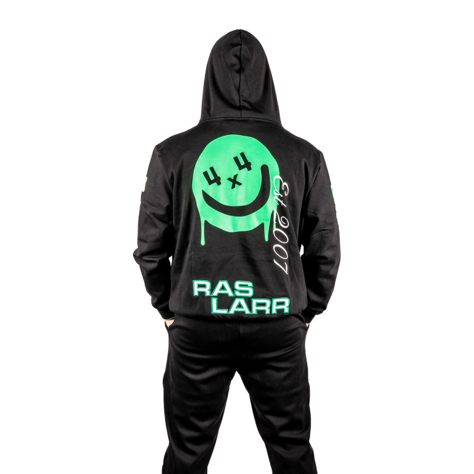 Black Smiley Hoodie