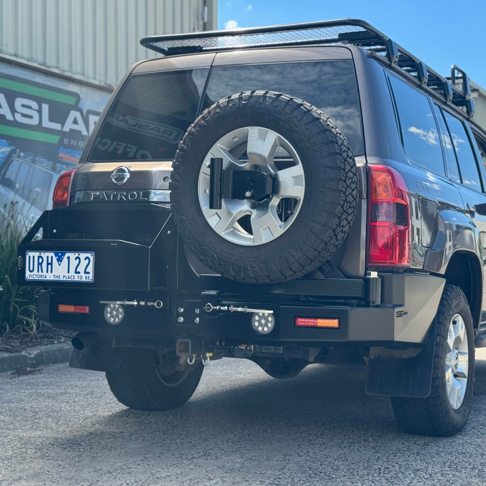 GU Series 4+ Nissan Patrol Rear Bar "OG" V1