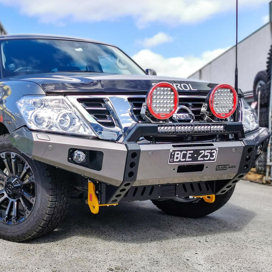 S1-3 Y62 Nissan Patrol Low Line (Winter) Bull Bar